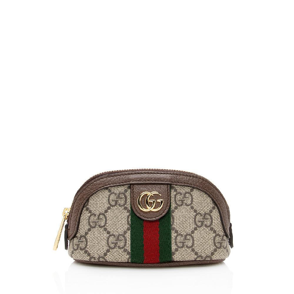 Gucci GG Canvas Ophidia Key Pouch (SHF-20557)