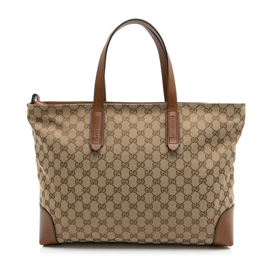 Gucci GG Canvas Original Large Tote (SHF-ksBIKd)