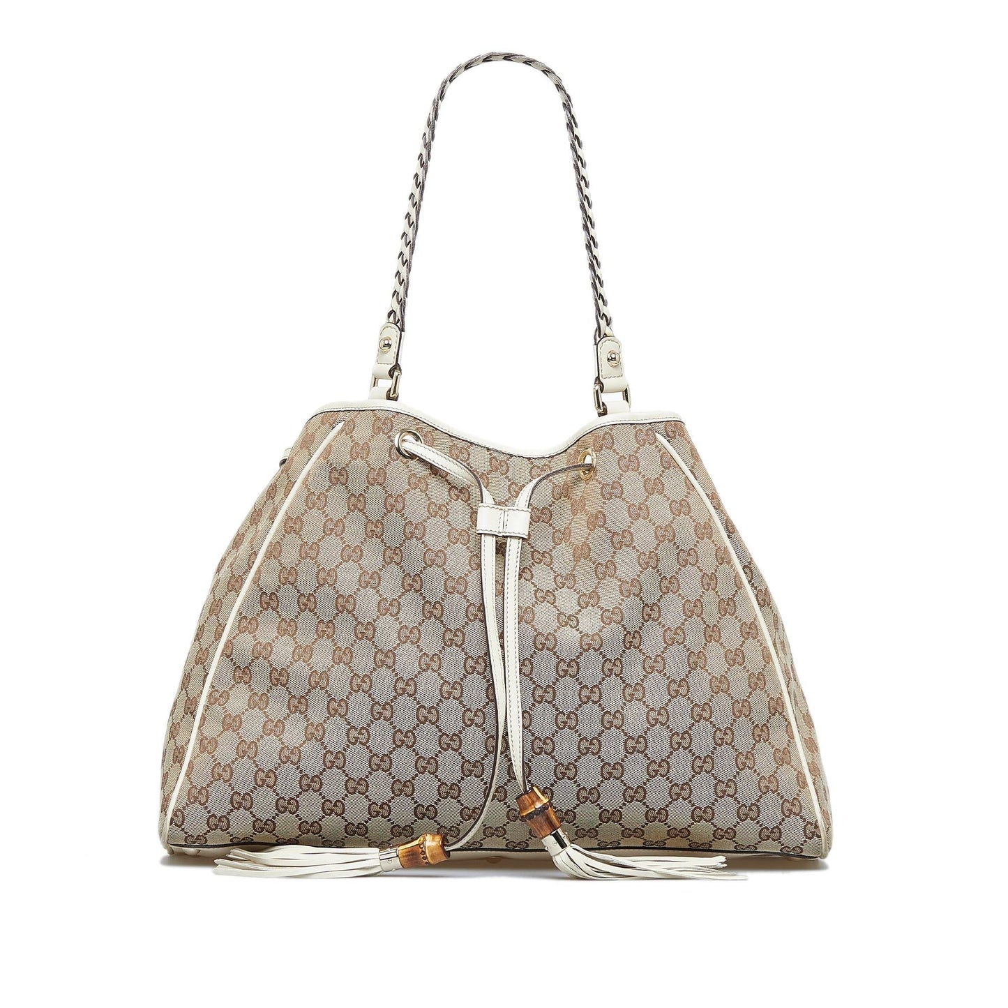 Gucci GG Canvas Peggy Tote (YDxBat)