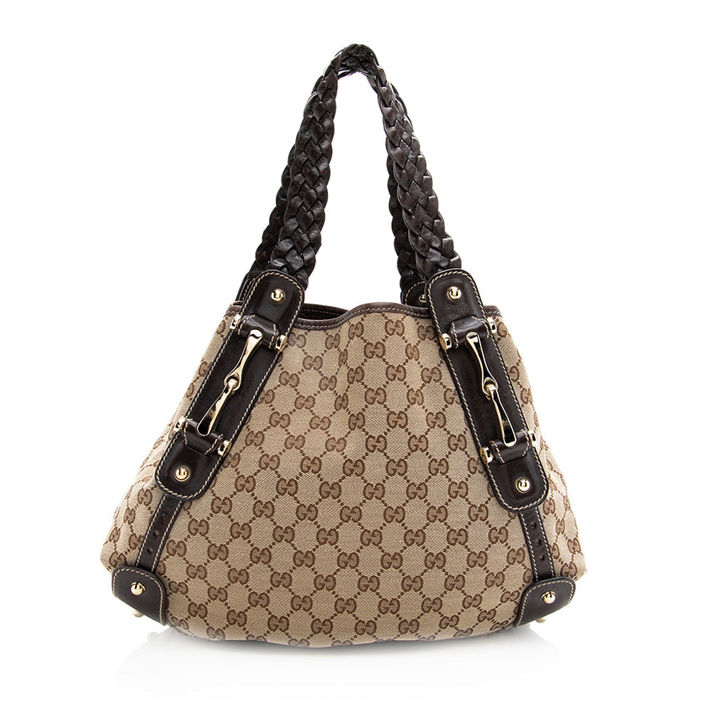 Gucci GG Canvas Pelham Small Shoulder Bag - FINAL SALE (SHF-20161)