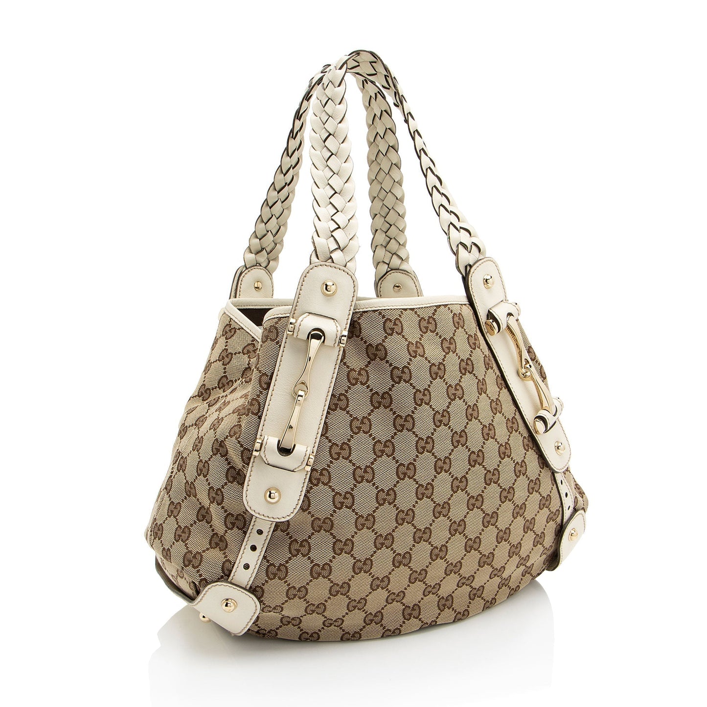 Gucci GG Canvas Pelham Small Shoulder Bag (SHF-ekffiS)