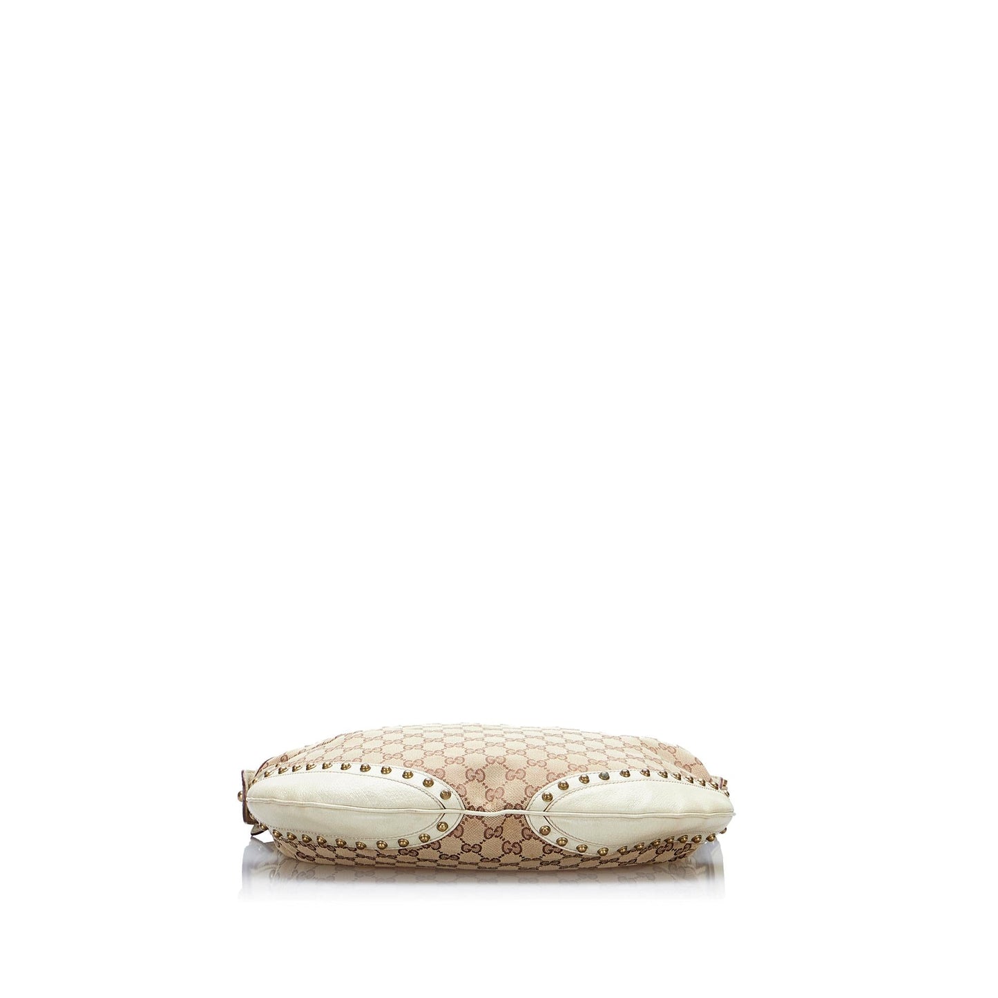 Gucci GG Canvas Pelham Studded Hobo Bag (vlHJxE)