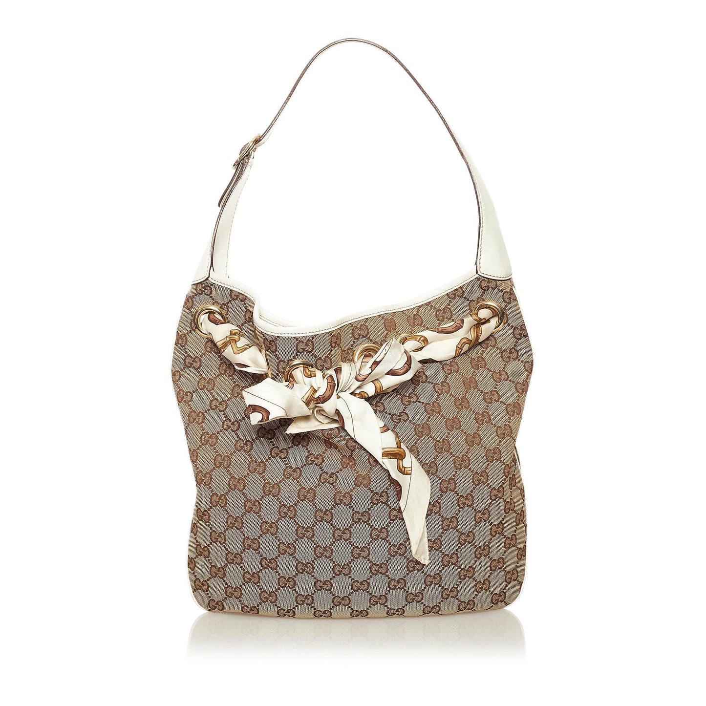 Gucci GG Canvas Positano Hobo Bag (34348)