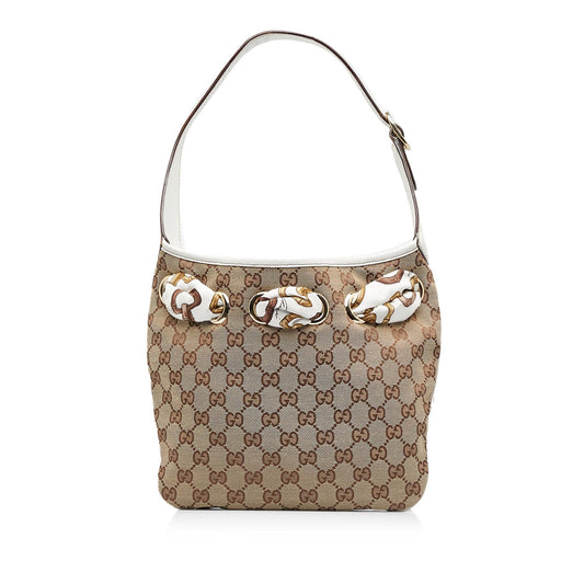 Gucci GG Canvas Positano Hobo (muHc4f)