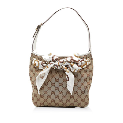 Gucci GG Canvas Positano Hobo (muHc4f)