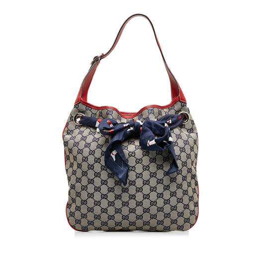 Gucci GG Canvas Positano Hobo (M2VhaD)