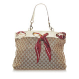 Gucci GG Canvas Positano Scarf Tote Bag (33355)