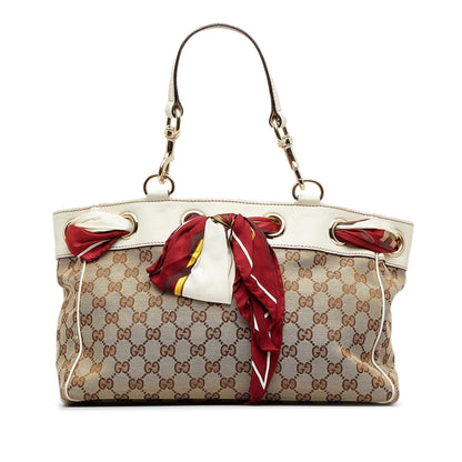 Gucci GG Canvas Positano Tote Bag (1keonk)