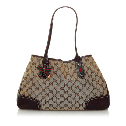 Gucci GG Canvas Princy Tote Bag (33754)