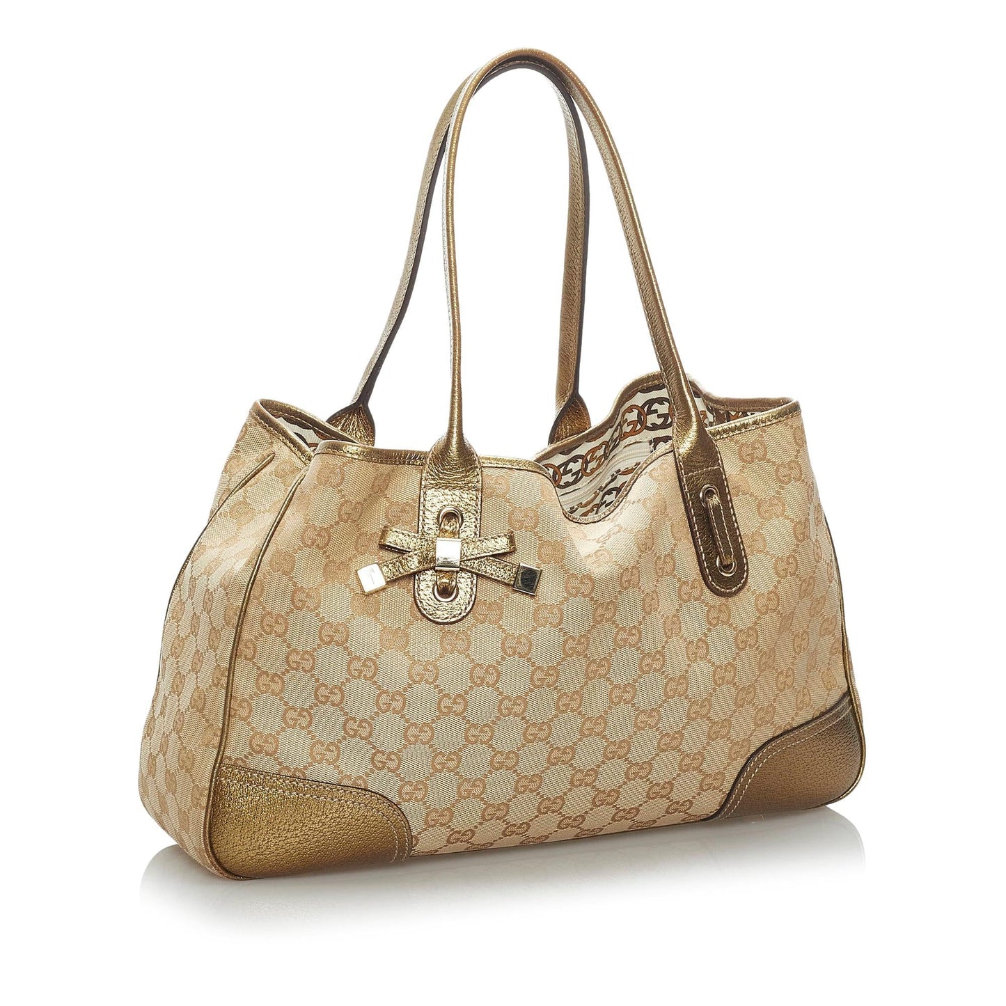 Gucci GG Canvas Princy Tote Bag (34005)