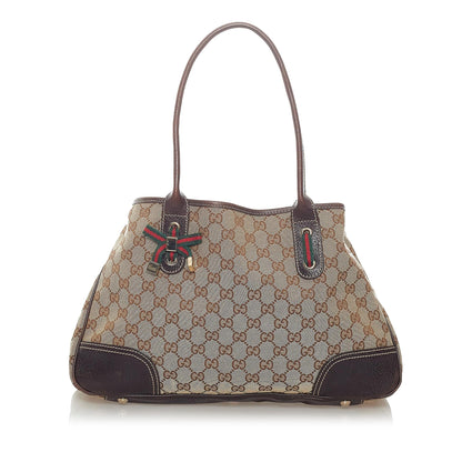 Gucci GG Canvas Princy Tote Bag (34742)