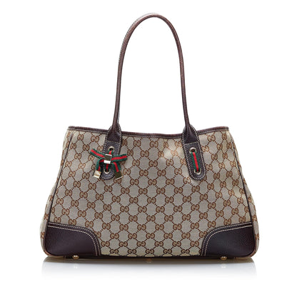 Gucci GG Canvas Princy Tote Bag (NumBEo)