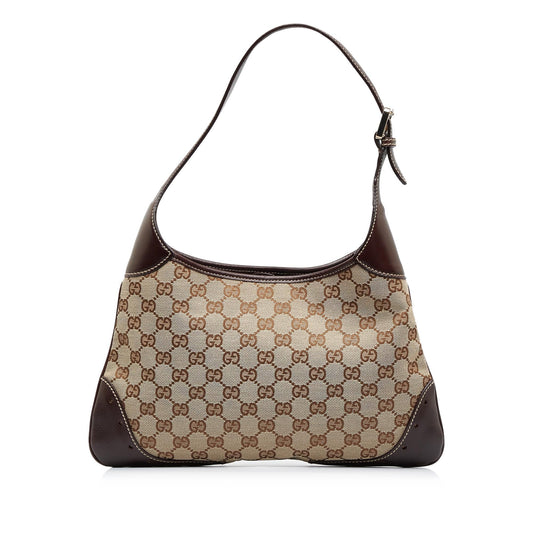 Gucci GG Canvas Punch Hobo Bag (mR2vQ1)