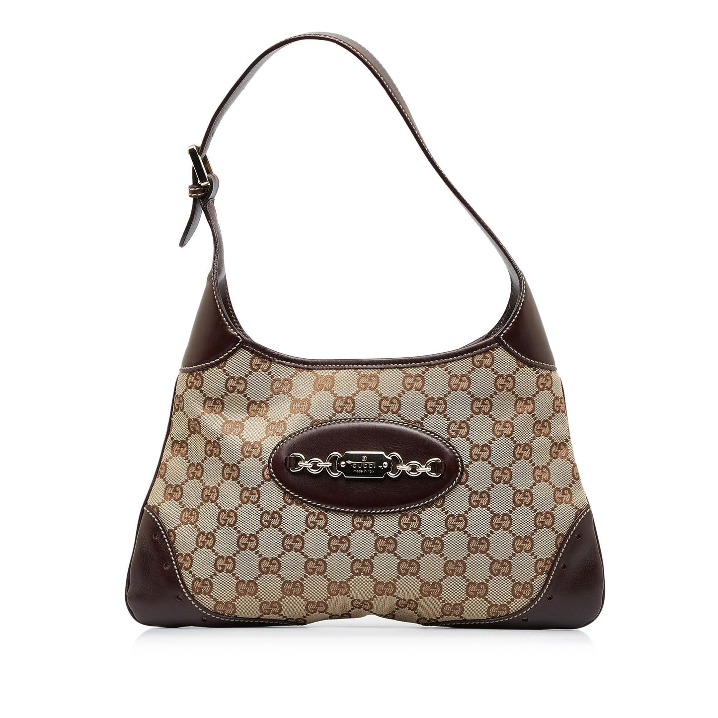 Gucci GG Canvas Punch Hobo Bag (mR2vQ1)