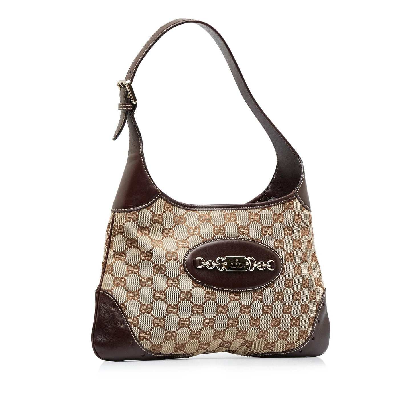Gucci GG Canvas Punch Hobo Bag (mR2vQ1)