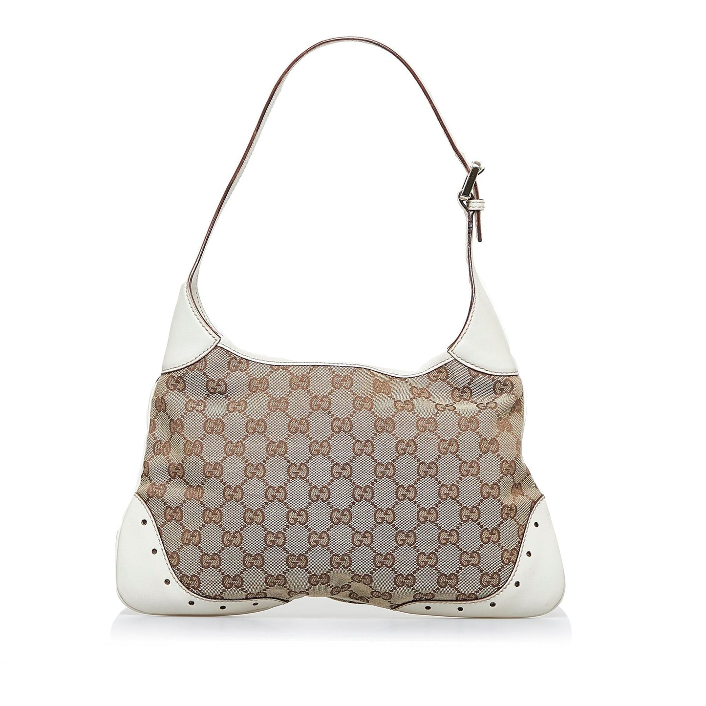 Gucci GG Canvas Punch Shoulder Bag (1mCEKQ)
