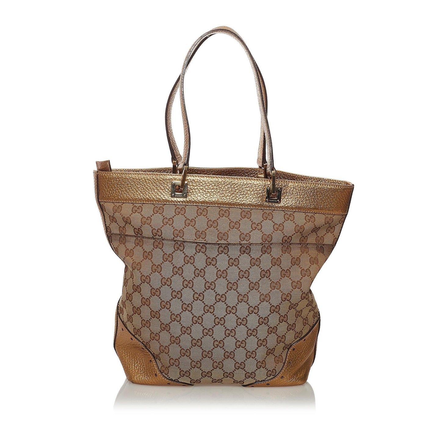 Gucci GG Canvas Punch Tote Bag (32485)
