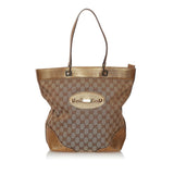 Gucci GG Canvas Punch Tote Bag (32485)