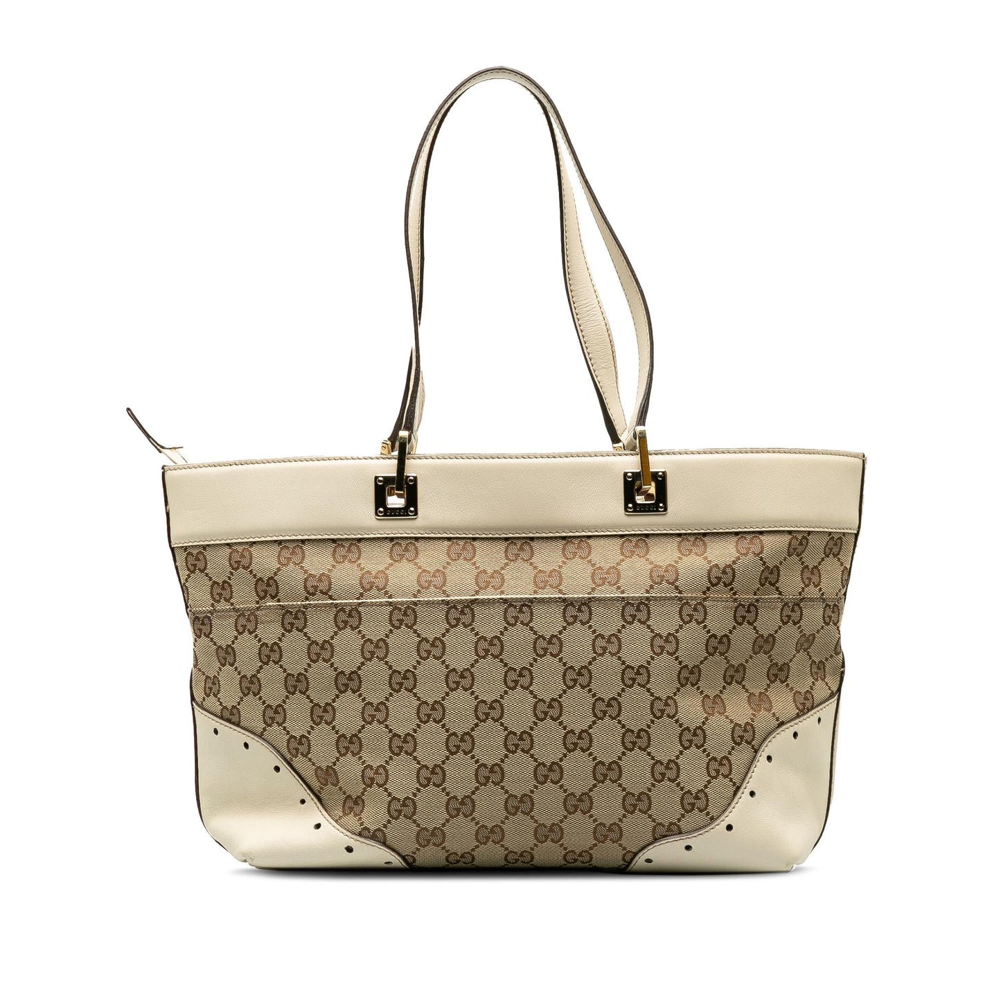 Gucci GG Canvas Punch Tote Bag (9tCHfx)