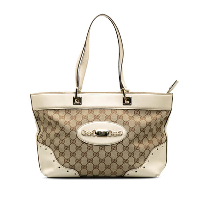 Gucci GG Canvas Punch Tote Bag (9tCHfx)