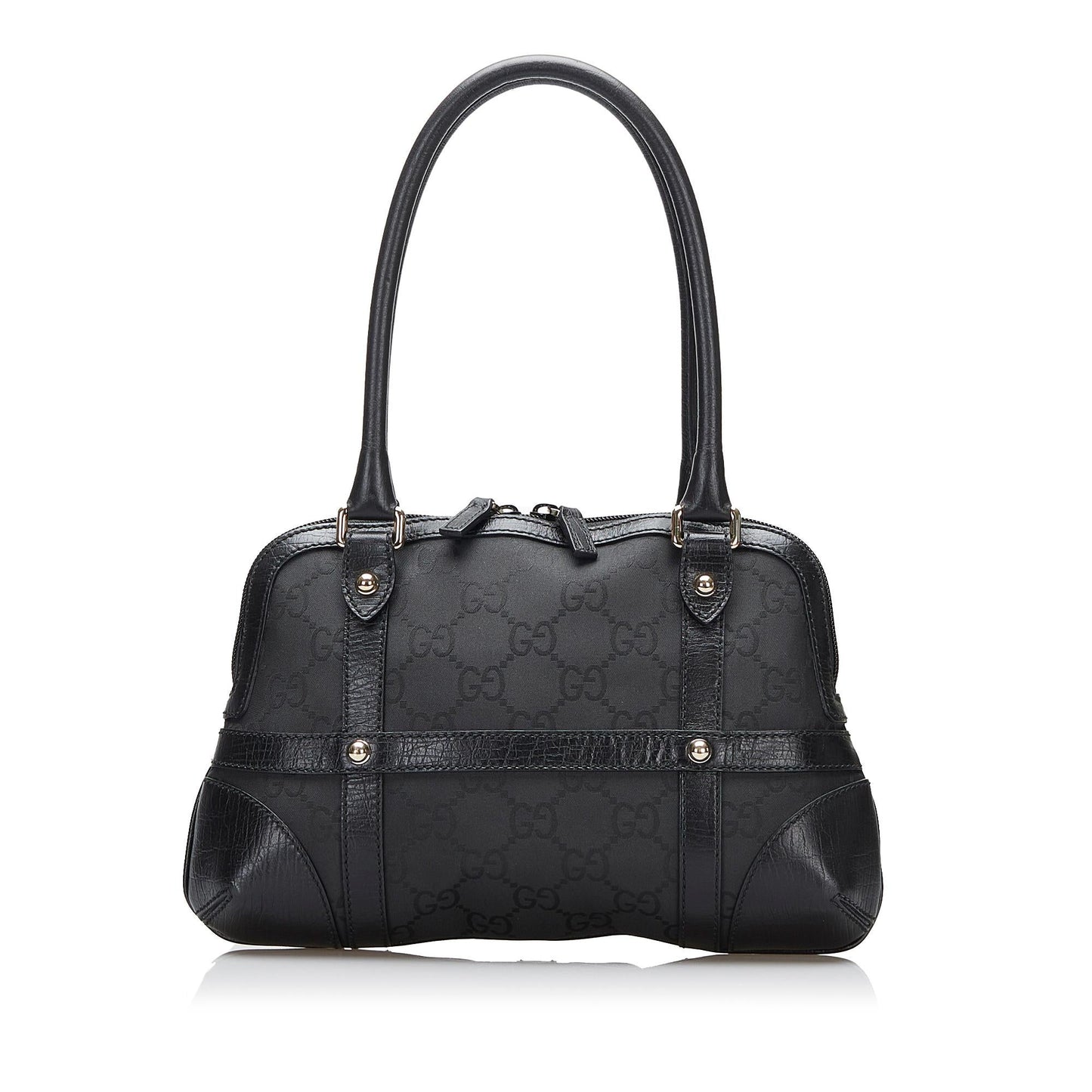 Gucci GG Canvas Reins Handbag (kxn1Yk)