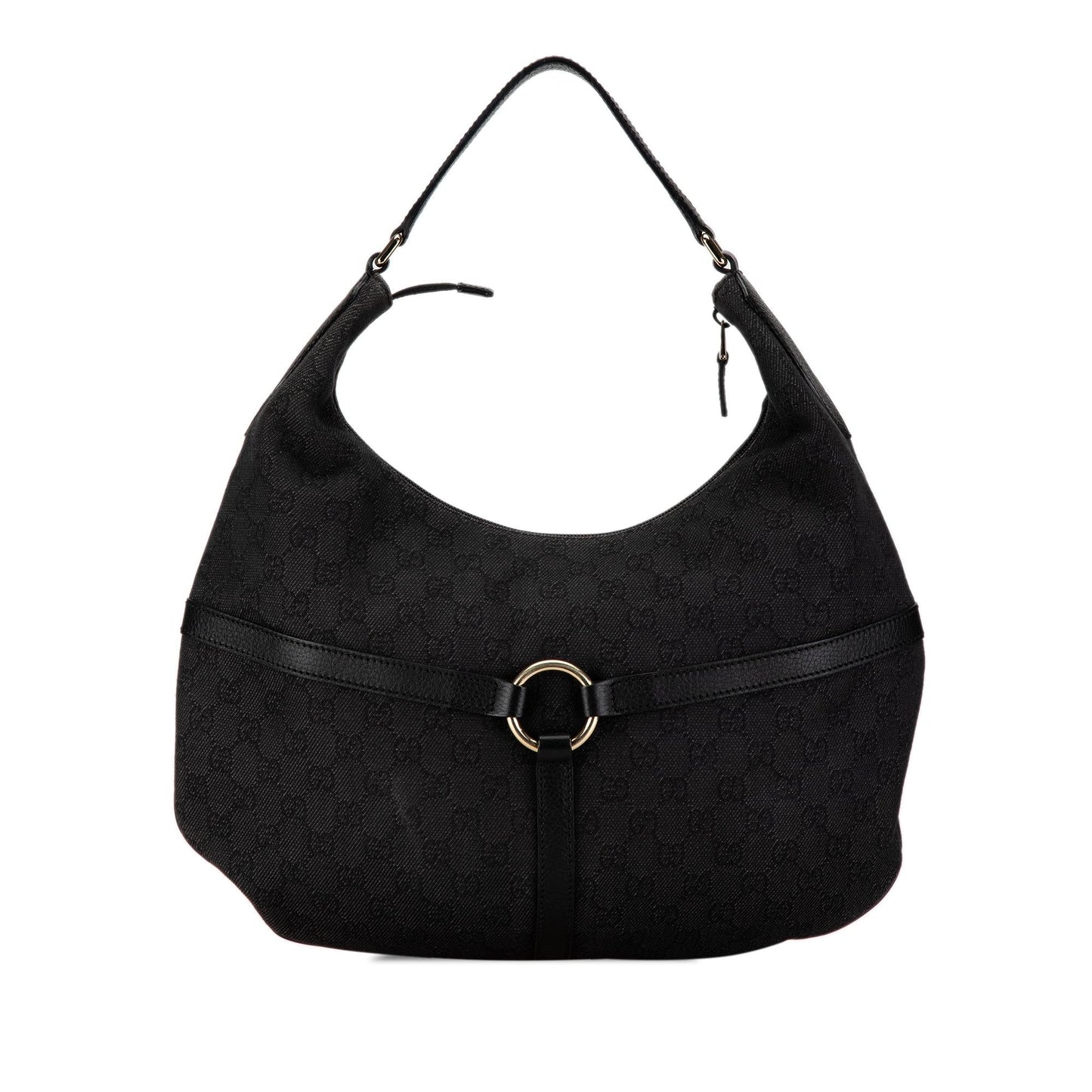 Gucci GG Canvas Reins Hobo Bag (oCFlyu)