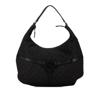 Gucci GG Canvas Reins Hobo Bag (oCFlyu)