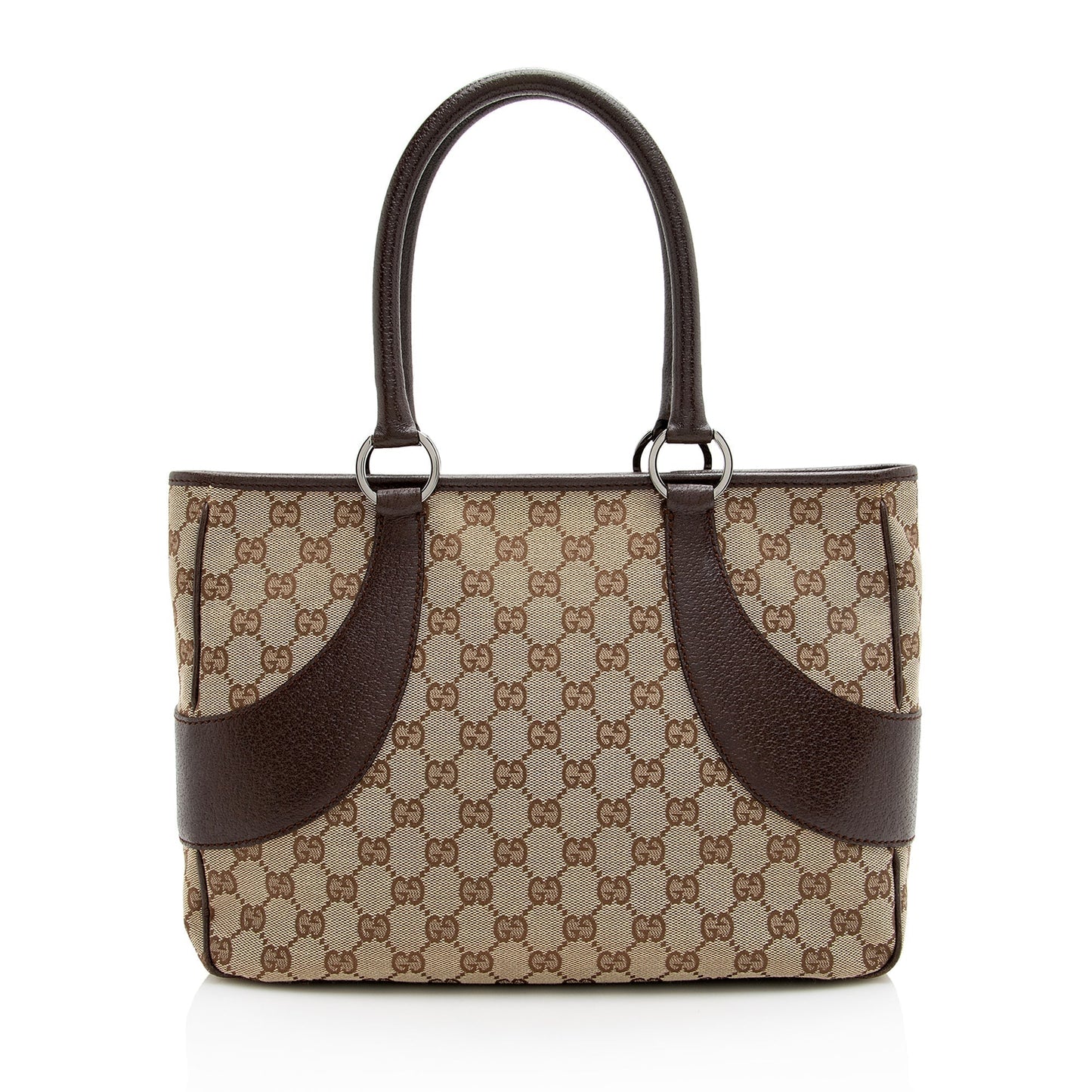 Gucci GG Canvas Ring Medium Zip Tote (SHF-22955)