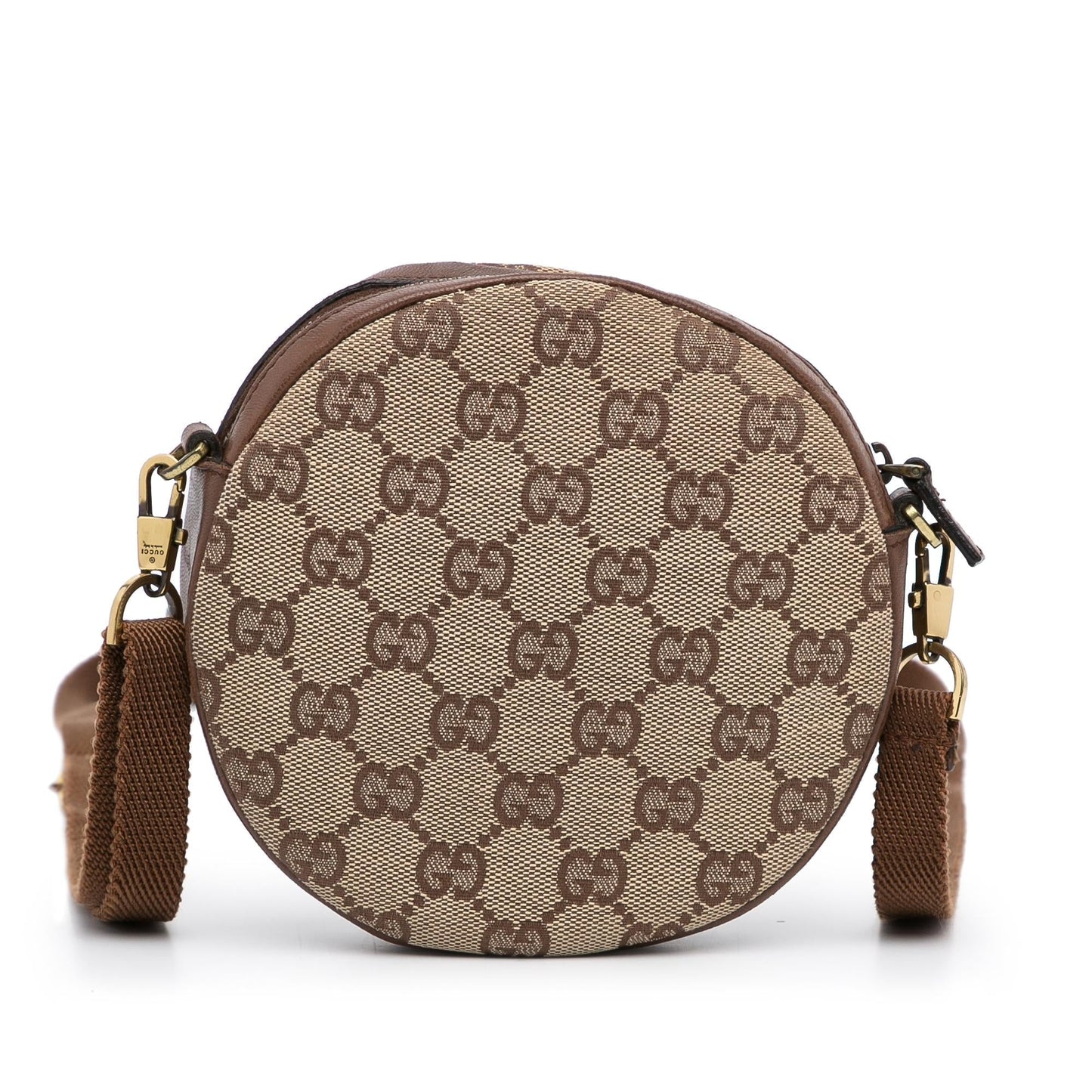 Gucci GG Canvas Round Crossbody (vcB2C2)