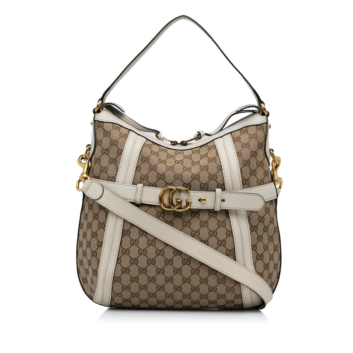 Gucci GG Canvas Running Satchel (GaGvS8)