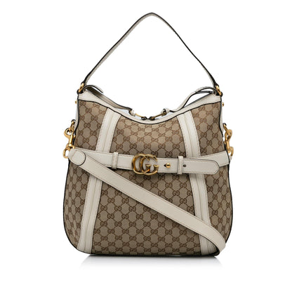 Gucci GG Canvas Running Satchel (GaGvS8)