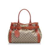 Gucci GG Canvas Running Tote (qCEs72)