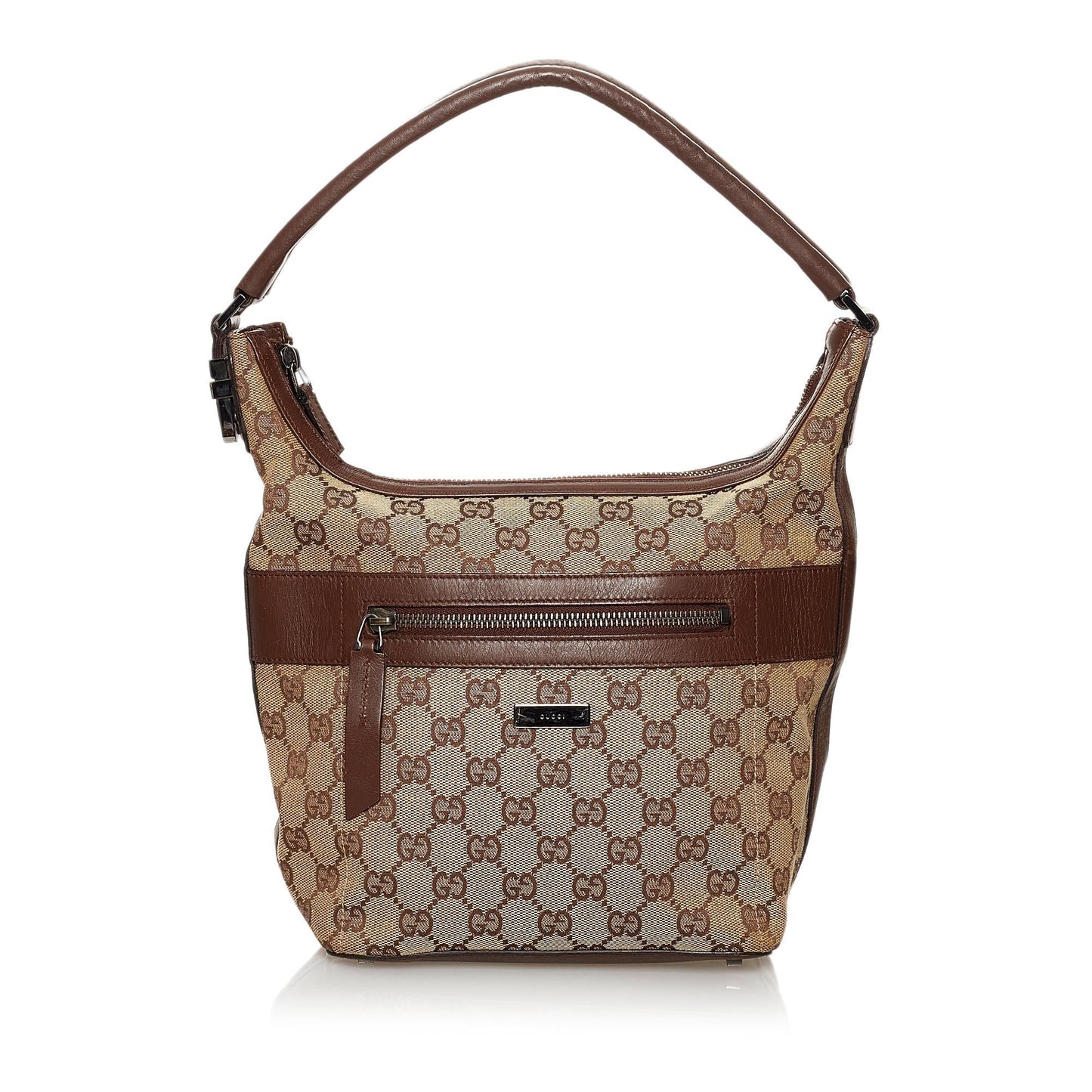 Gucci GG Canvas Shoulder Bag (SHG-31013)