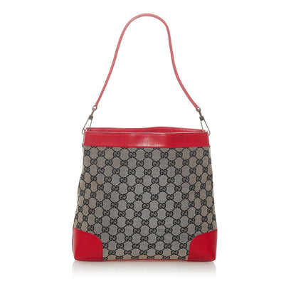 Gucci GG Canvas Shoulder Bag (33223)