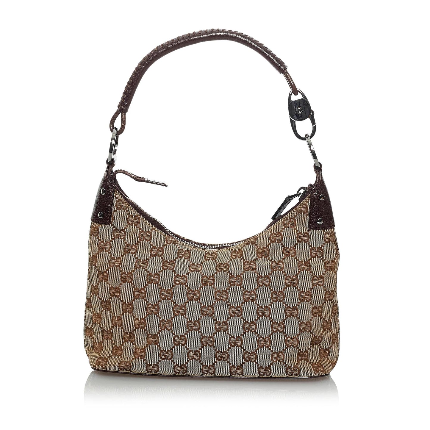 Gucci GG Canvas Shoulder Bag (33839)
