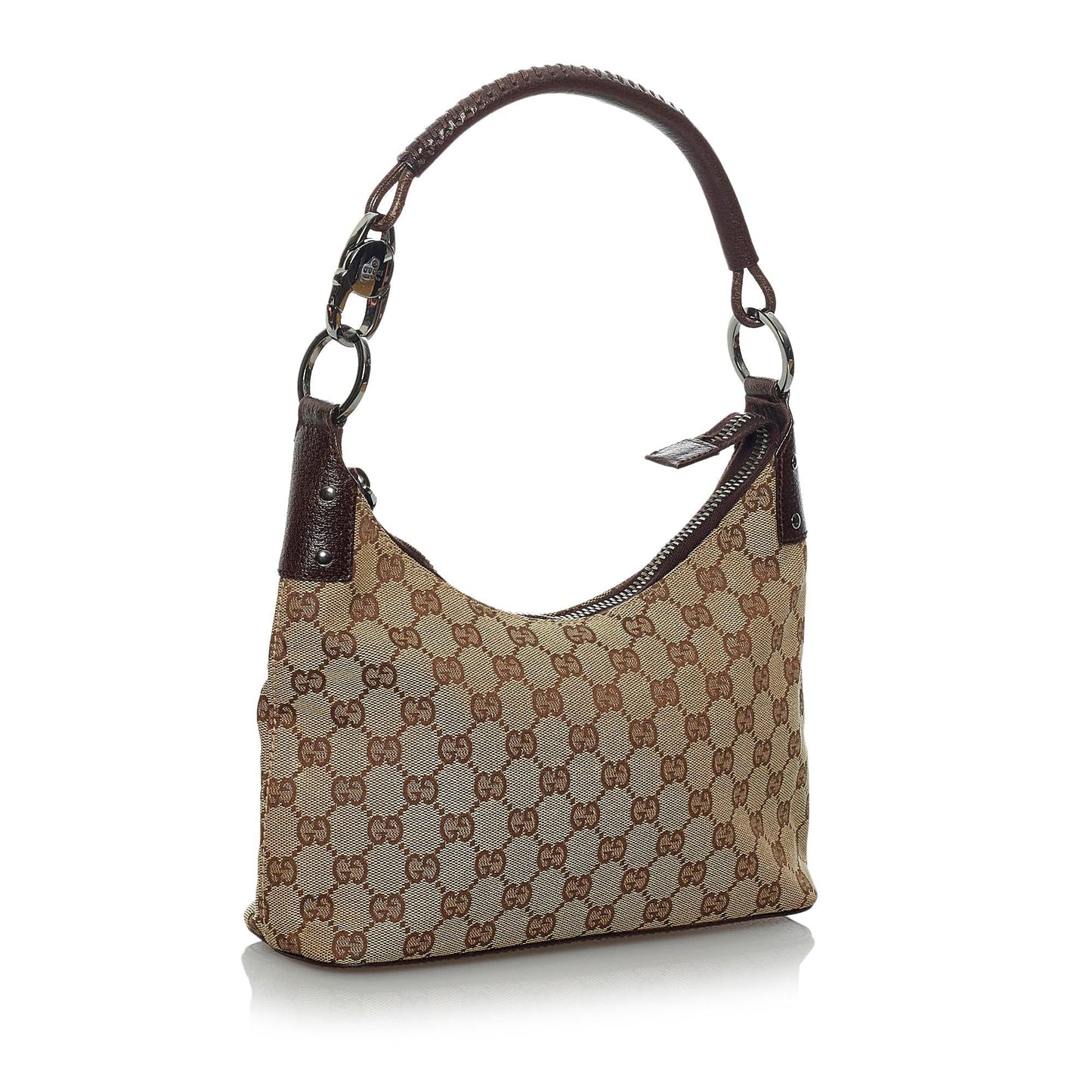 Gucci GG Canvas Shoulder Bag (33839)