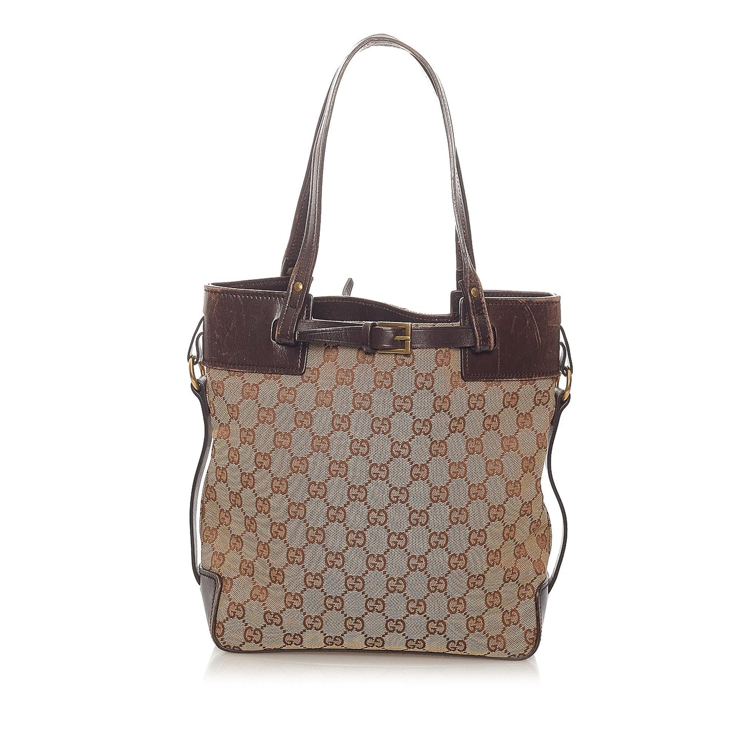 Gucci GG Canvas Shoulder Bag (33863)