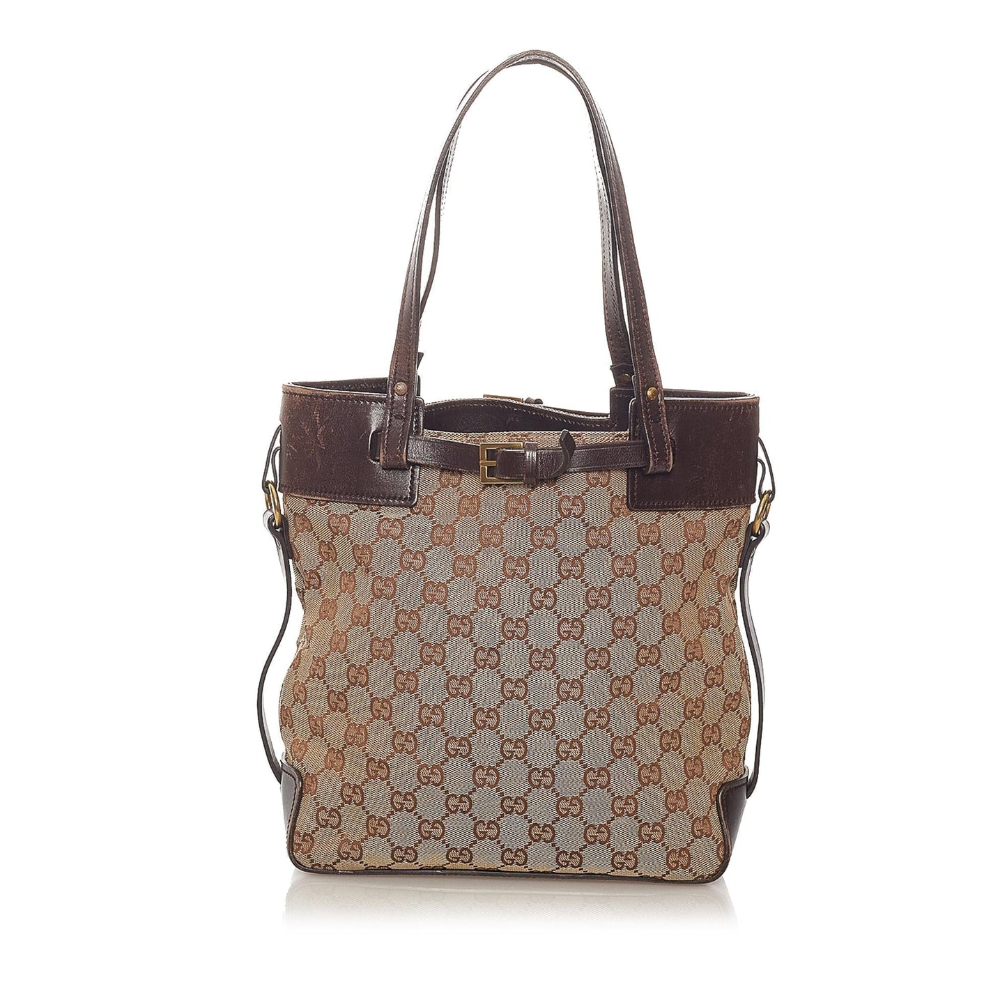 Gucci GG Canvas Shoulder Bag (33863)
