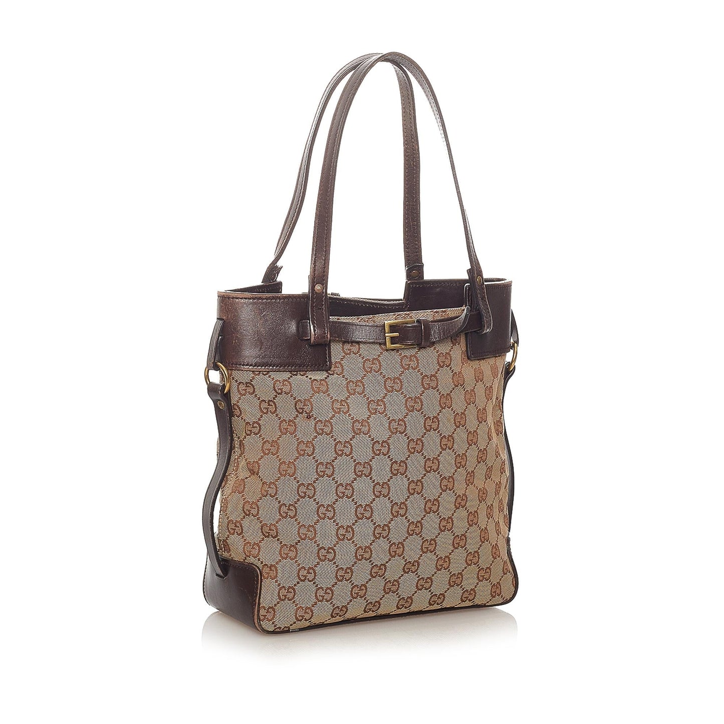Gucci GG Canvas Shoulder Bag (33863)