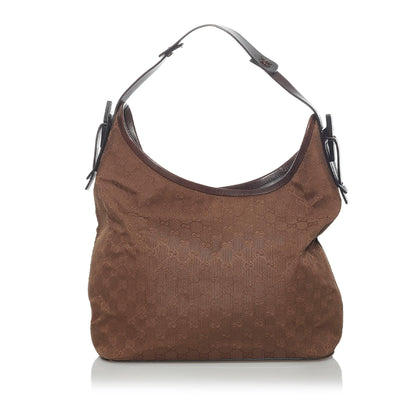 Gucci GG Canvas Shoulder Bag (34124)