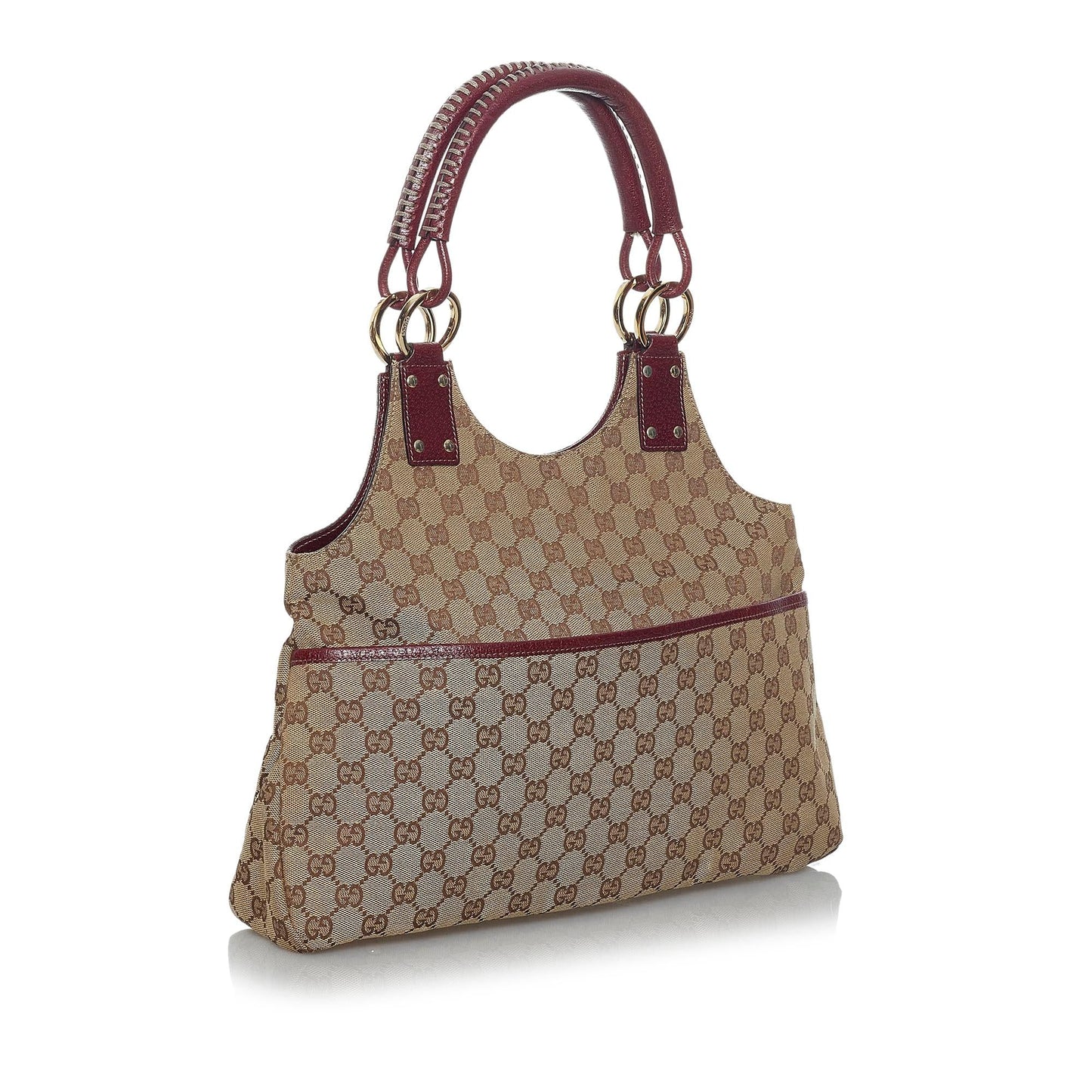 Gucci GG Canvas Shoulder Bag (35156)