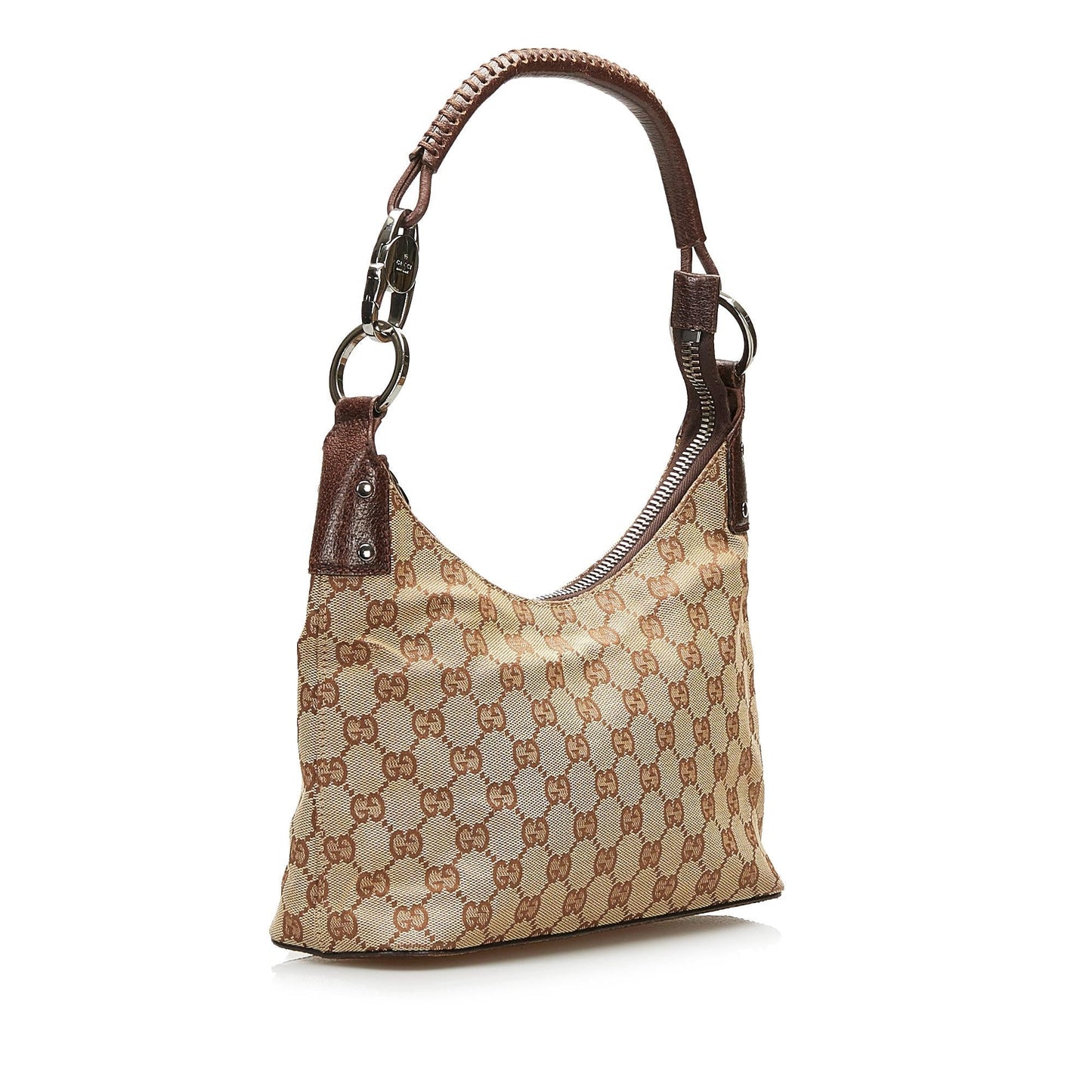 Gucci GG Canvas Shoulder Bag (35650)