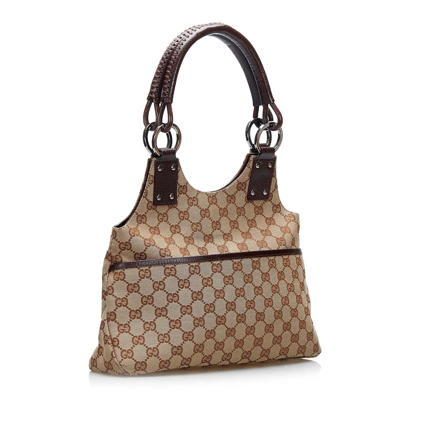 Gucci GG Canvas Shoulder Bag (E2QvCZ)
