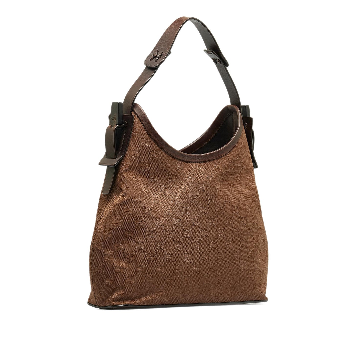 Gucci GG Canvas Shoulder Bag (BI7pTR)