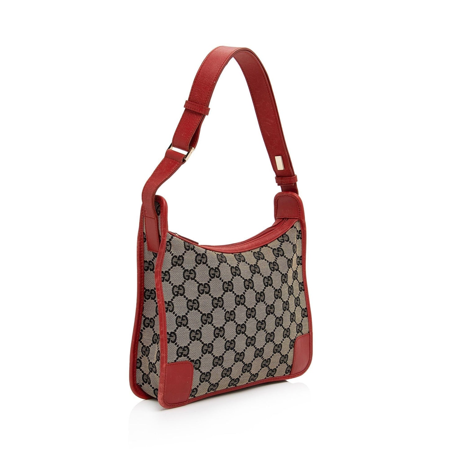 Gucci GG Canvas Square Small Hobo (SHF-YQ7fDI)