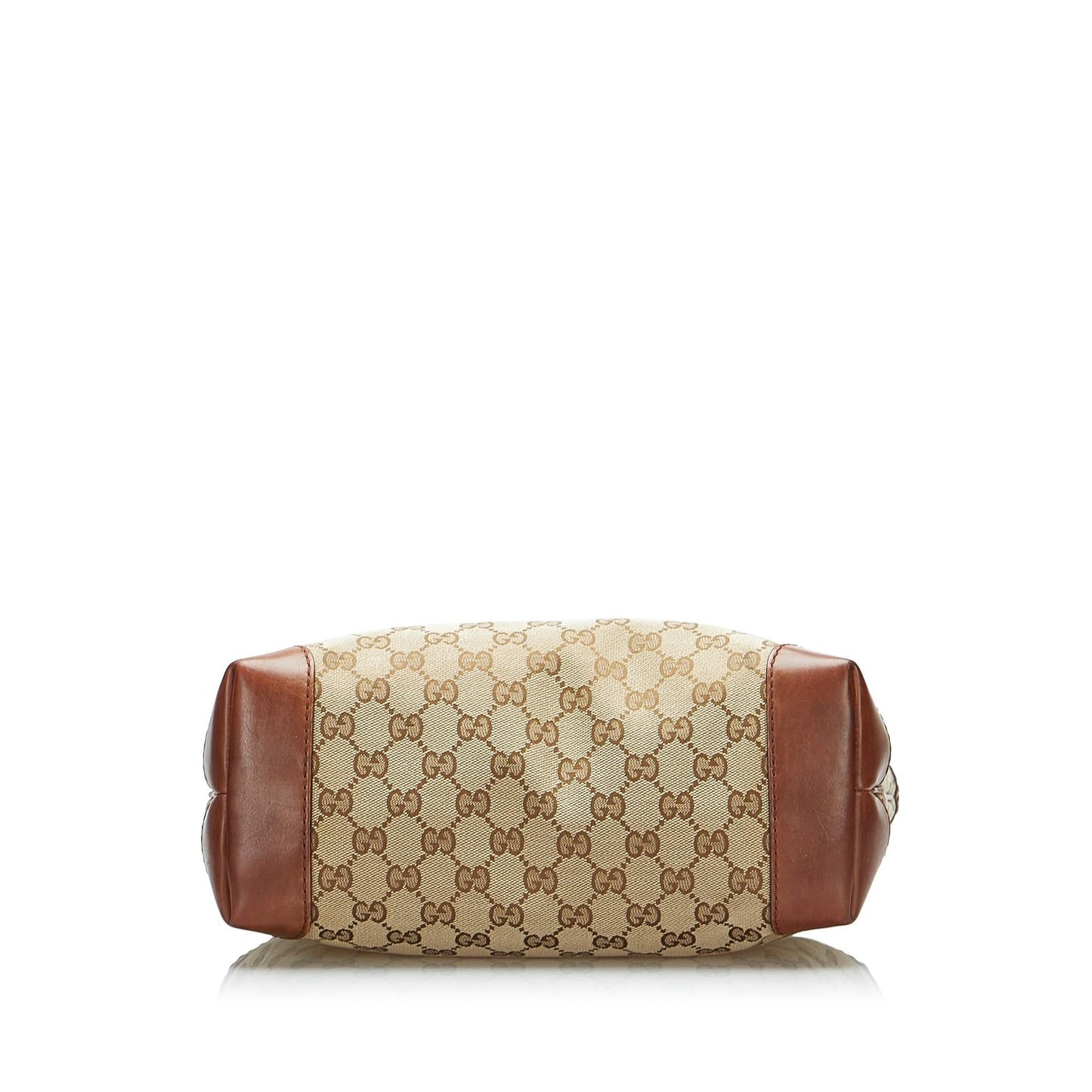 Gucci GG Canvas Stirrup Handbag (4H8XJO)