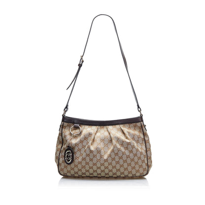 Gucci GG Canvas Sukey Crossbody Bag (mfMR1u)