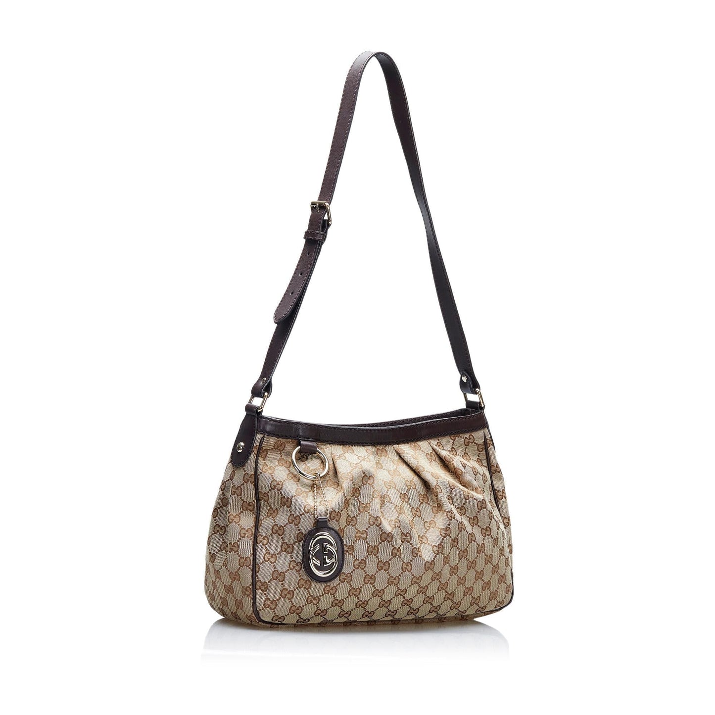 Gucci GG Canvas Sukey Crossbody Bag (mfMR1u)