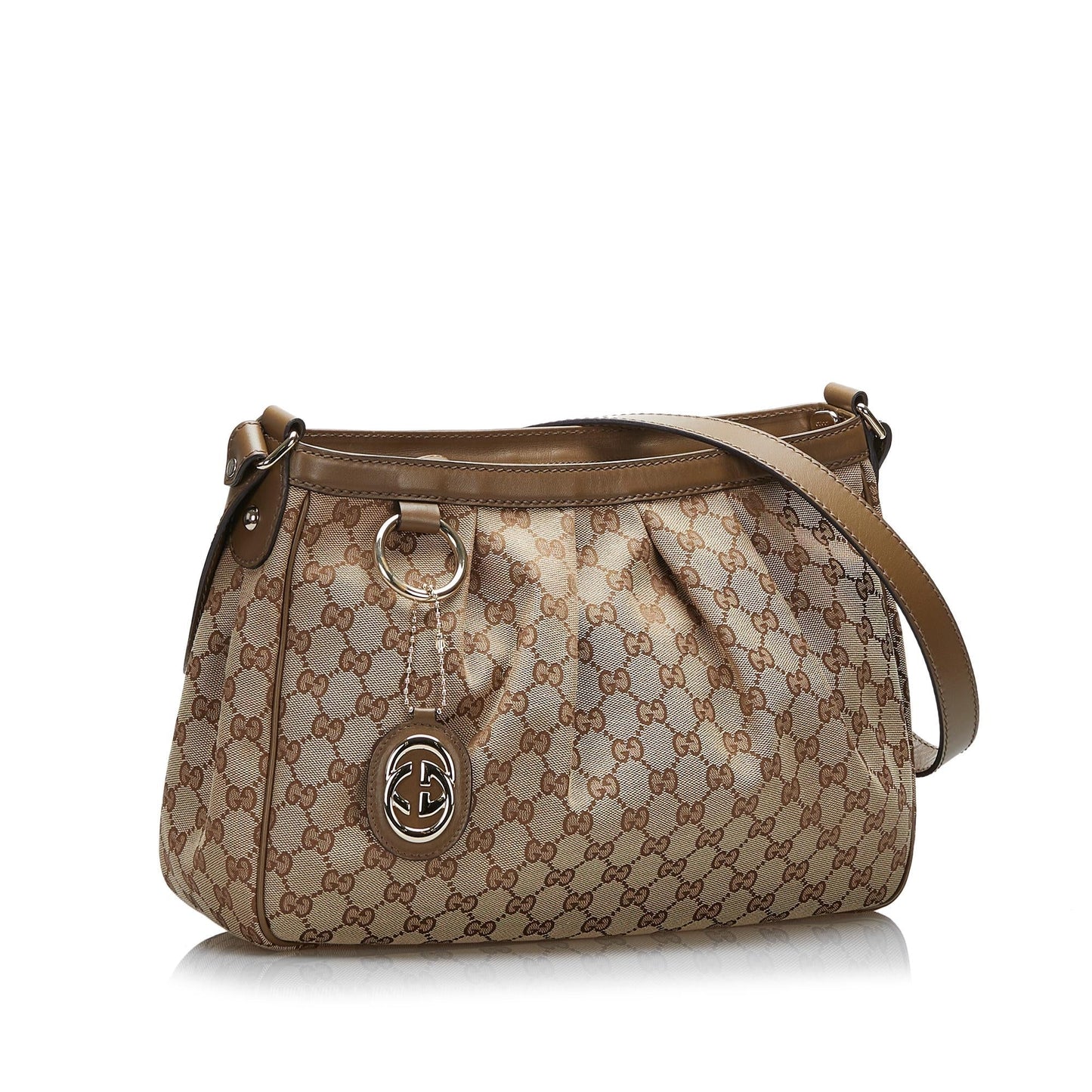 Gucci GG Canvas Sukey Crossbody Bag (hjOHd7)