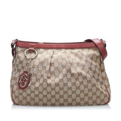 Gucci GG Canvas Sukey Crossbody (37499)